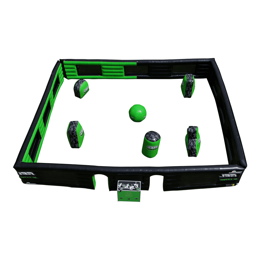 Nano Zone Blaster 10x12 — Renta en Guadalajara | Brincolines Bambinos